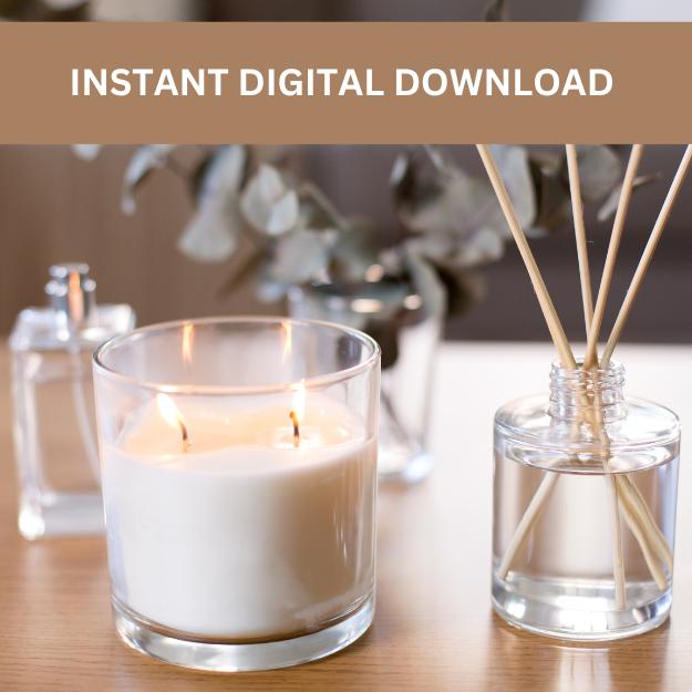 Education - Step by Step, How to eBook on Scented Product Creation & testing notes
