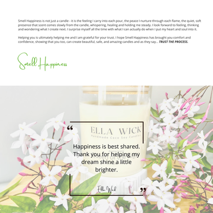 Smell Happiness - Master the Art of Candle Making & Scented Product Creation