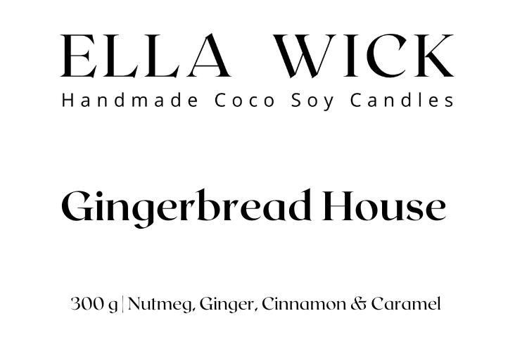 Gingerbread House - Nutmeg, Ginger, Cinnamon & Caramel
