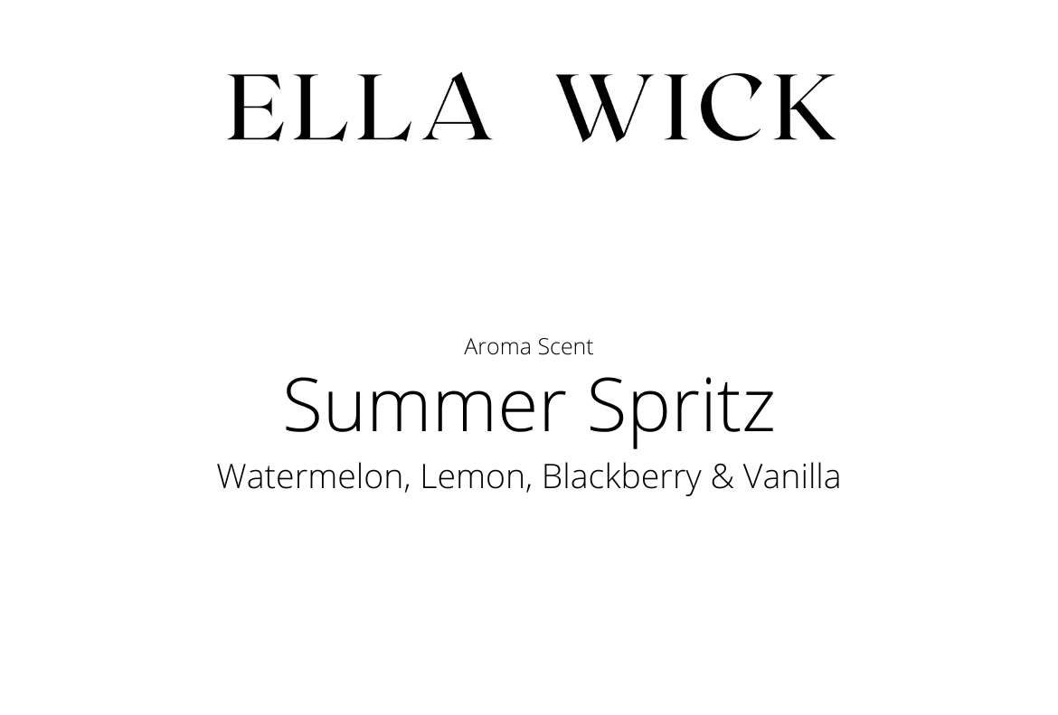 Summer Spritz - Watermelon, Lemon, Blackberry & Vanilla