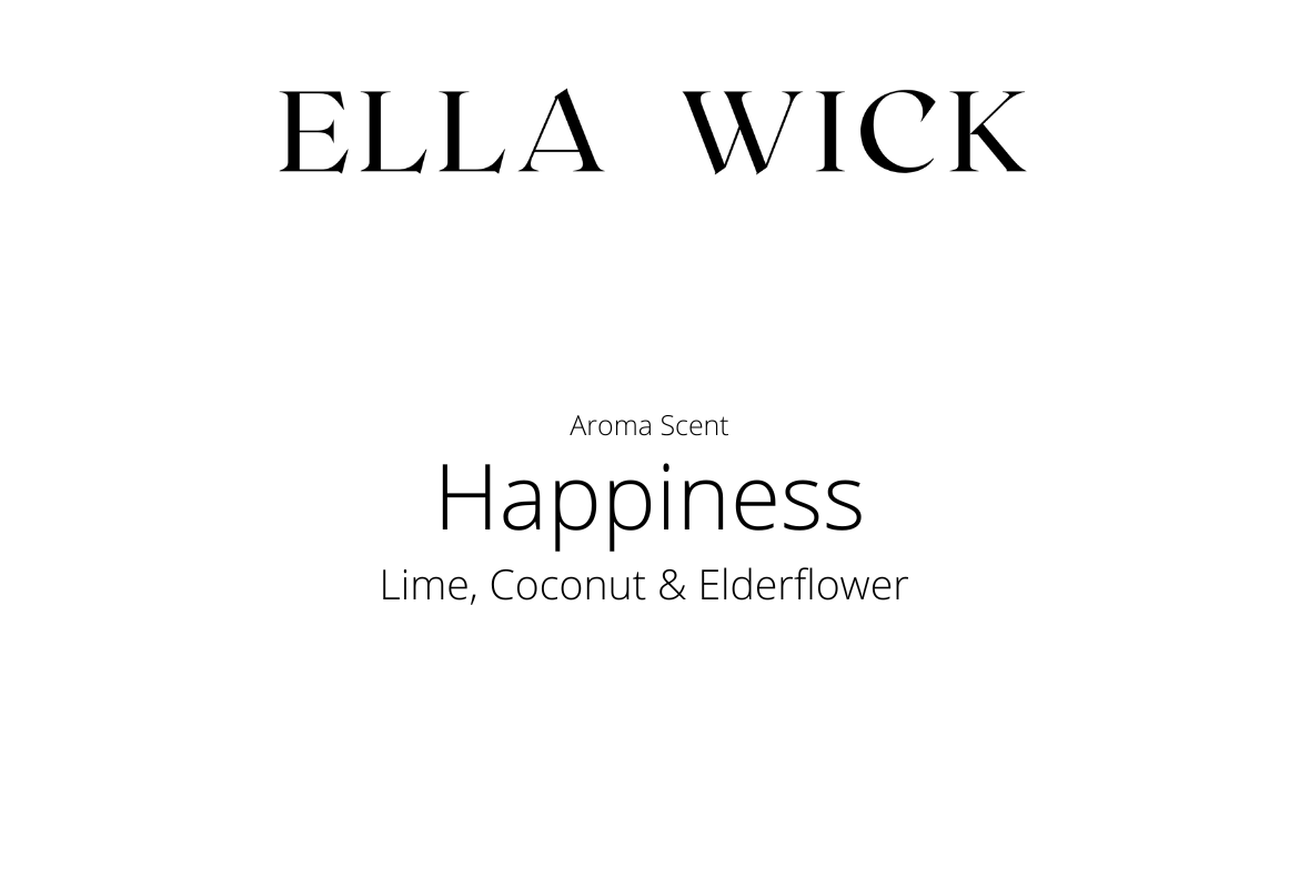 Happiness - Lime, Coconut & Elderflower