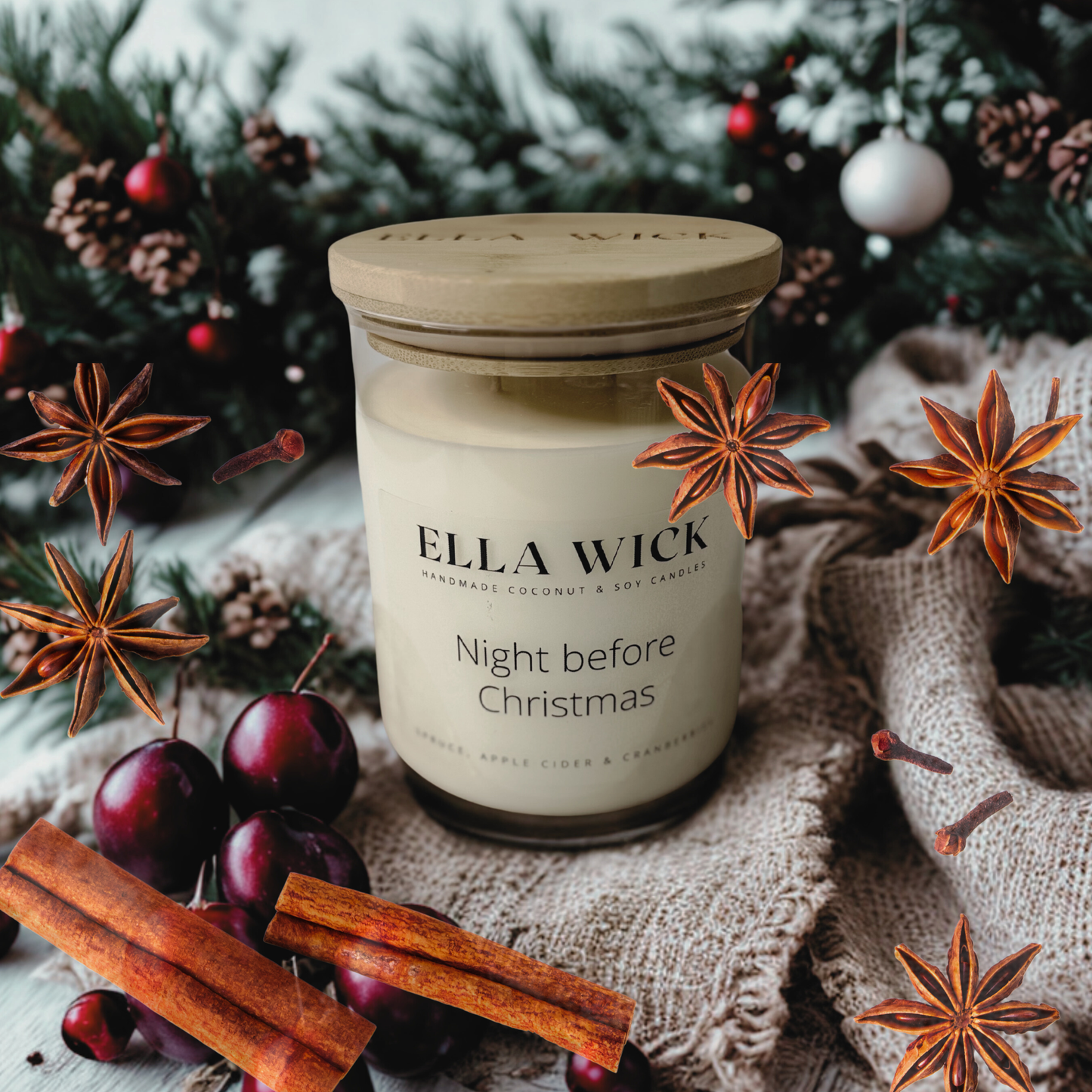 Night before Christmas - Fresh Spice, Apples & Plum