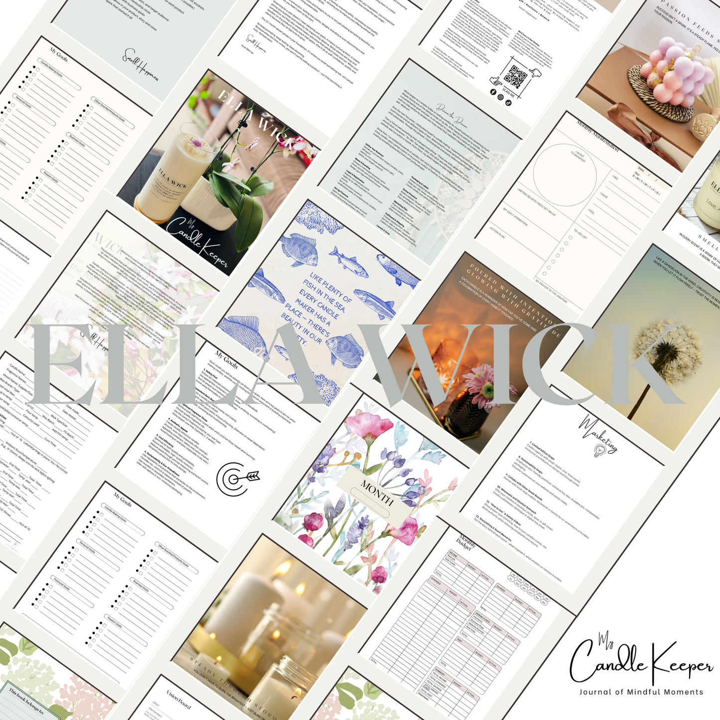 My Candle Keeper – A Journal of Mindful Moments
