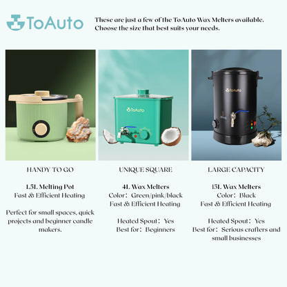ToAuto Wax Melters & Niimbot Printers