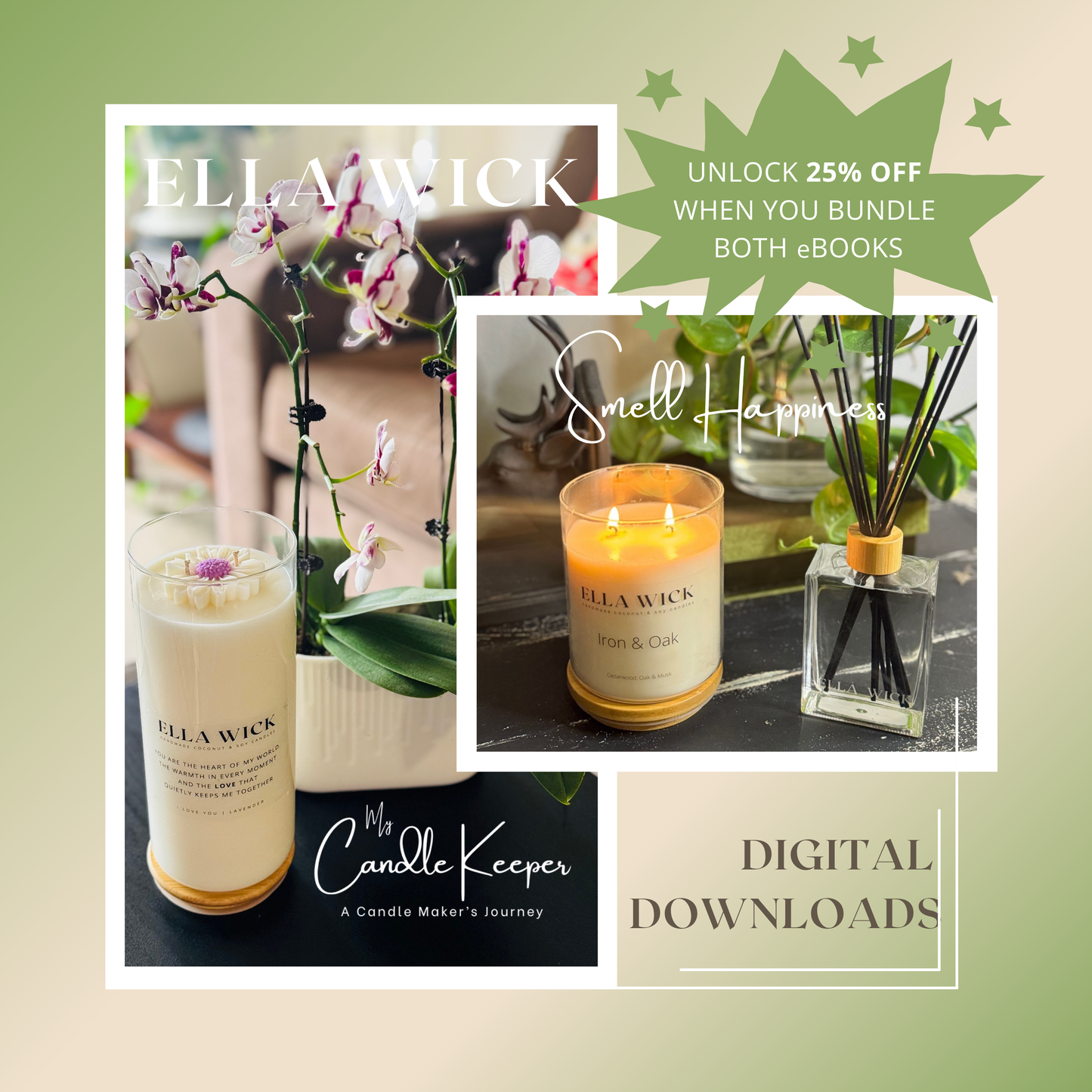 Smell Happiness & My Candle Keeper - PDF Versions