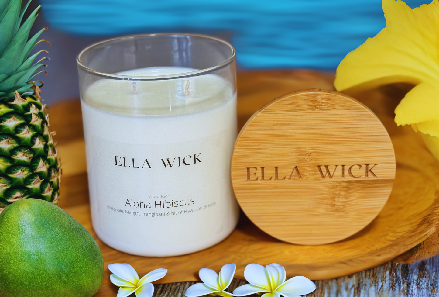 Aloha Hibiscus - Pineapple, Mango, Frangipani & bit of Hawaiian Breeze
