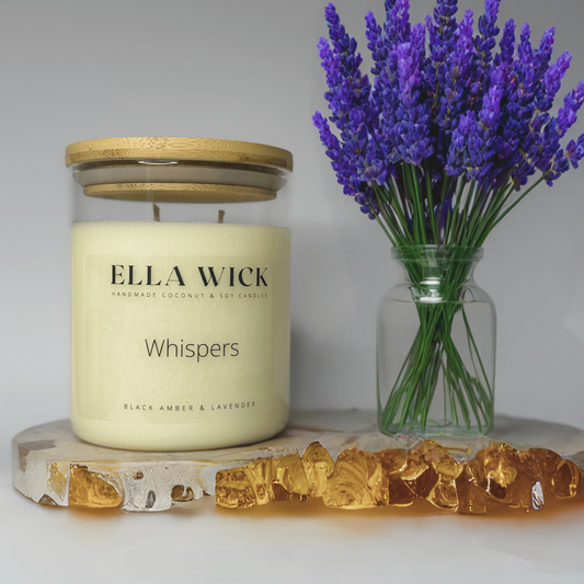 Whispers - Black Amber & Lavender
