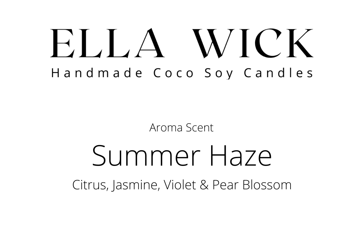 Summer Haze - Citrus, Jasmine, Violet & Pear Blossom