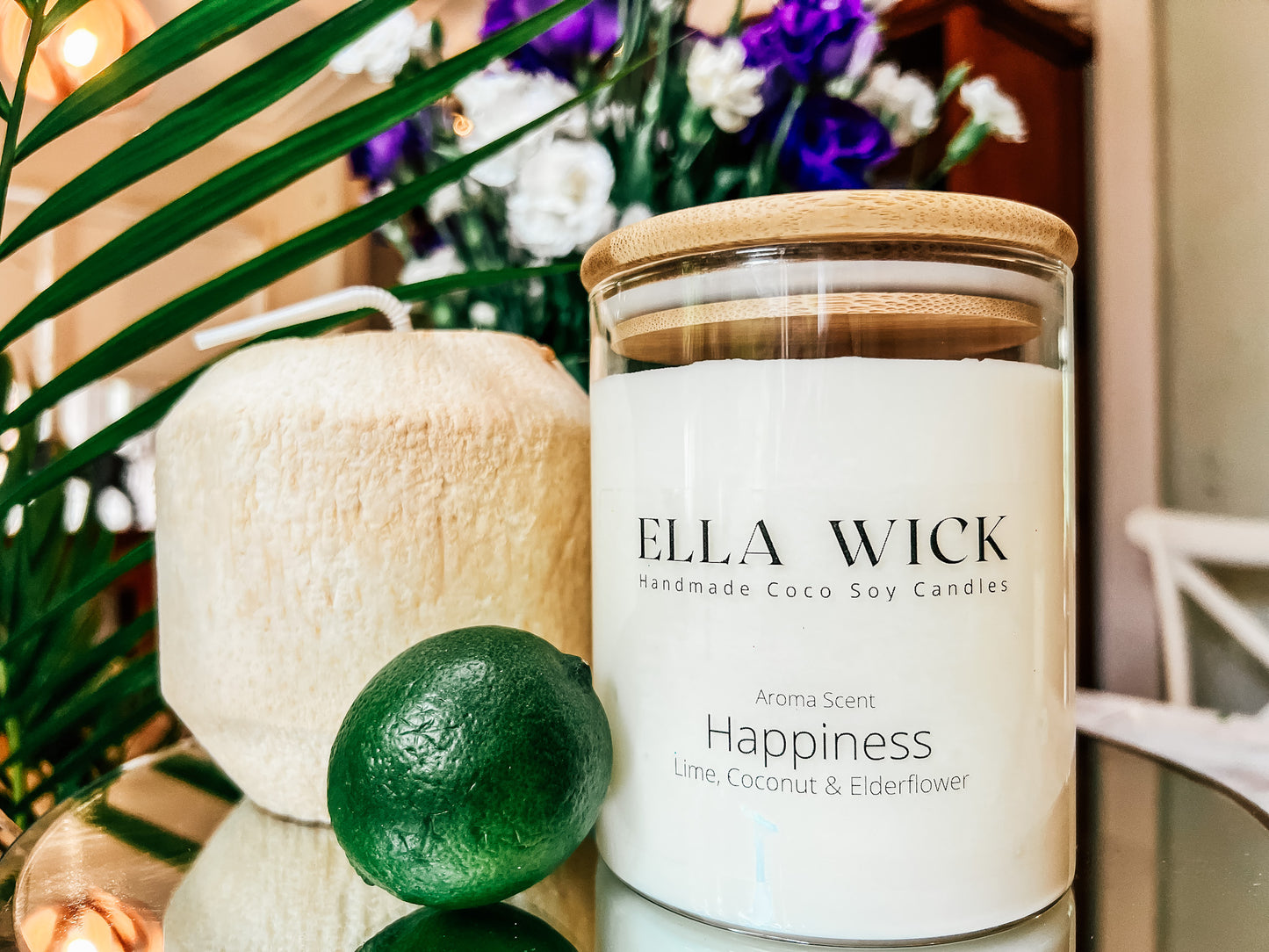 Happiness - Lime, Coconut & Elderflower