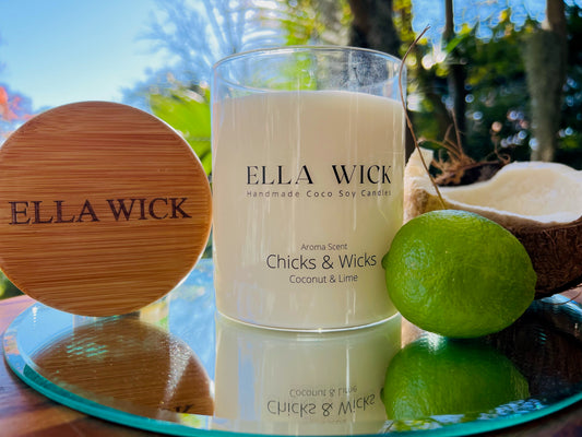 Chicks & Wicks - Coconut & Lime